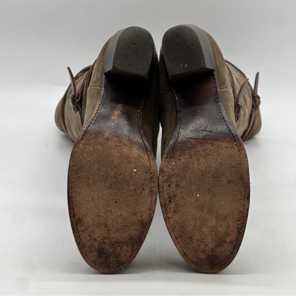 Frye Jane Strappy Suede Boots. Size 9 - Picture 10 of 10